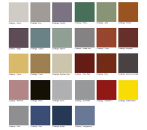 Industrial Smooth Epoxy Colours